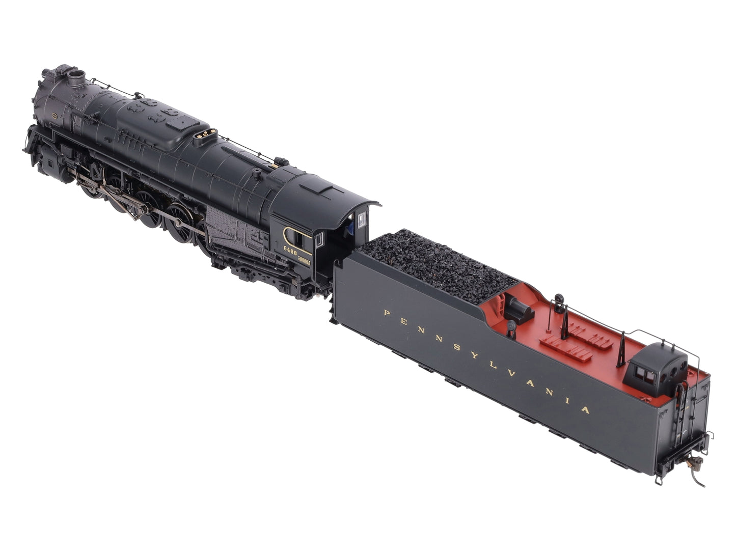 Broadway Limited 2222 HO PRR Class J1 2-10-4 Steam Locomotive w/Sound/DCC #6488