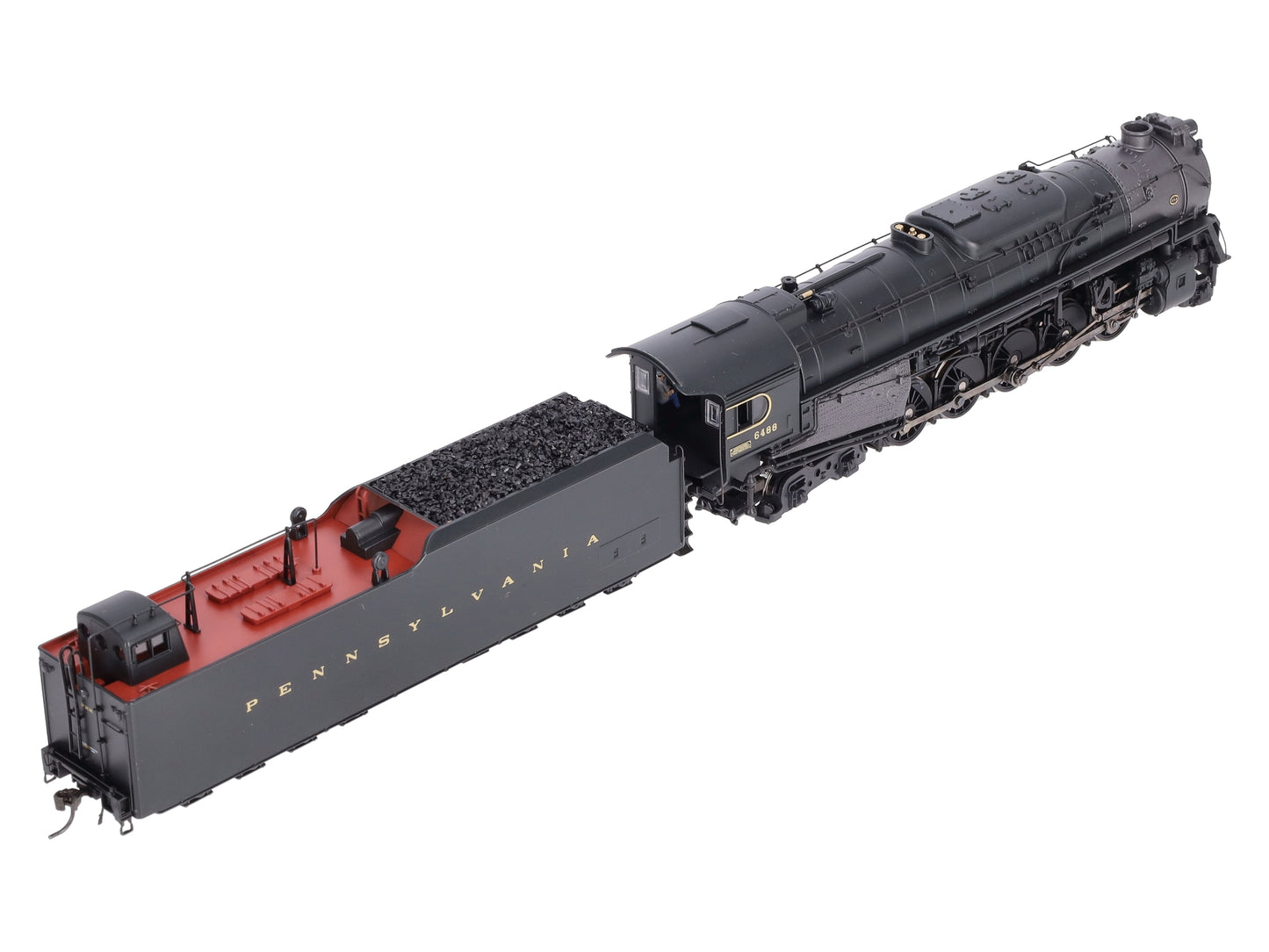 Broadway Limited 2222 HO PRR Class J1 2-10-4 Steam Locomotive w/Sound/DCC #6488