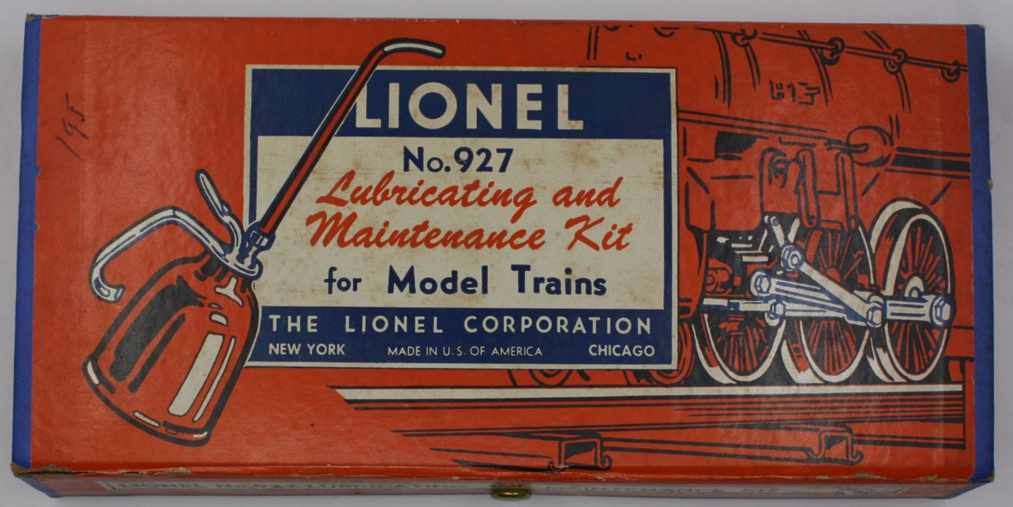 Lionel 927 O Gauge Lubricating and Maintenance Kit