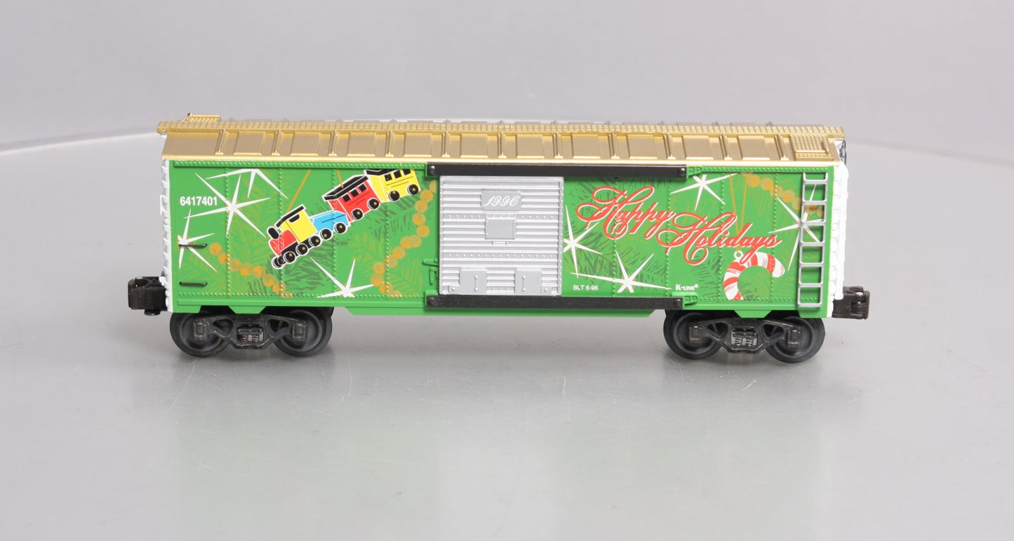 K-Line K641-7401 O Gauge 1996 Classic Christmas Car