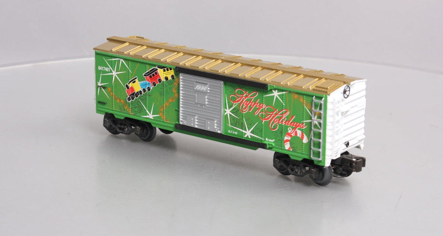 K-Line K641-7401 O Gauge 1996 Classic Christmas Car