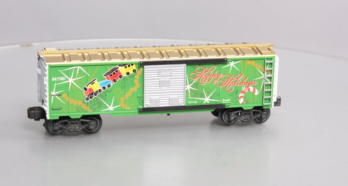 K-Line K641-7401 O Gauge 1996 Classic Christmas Car