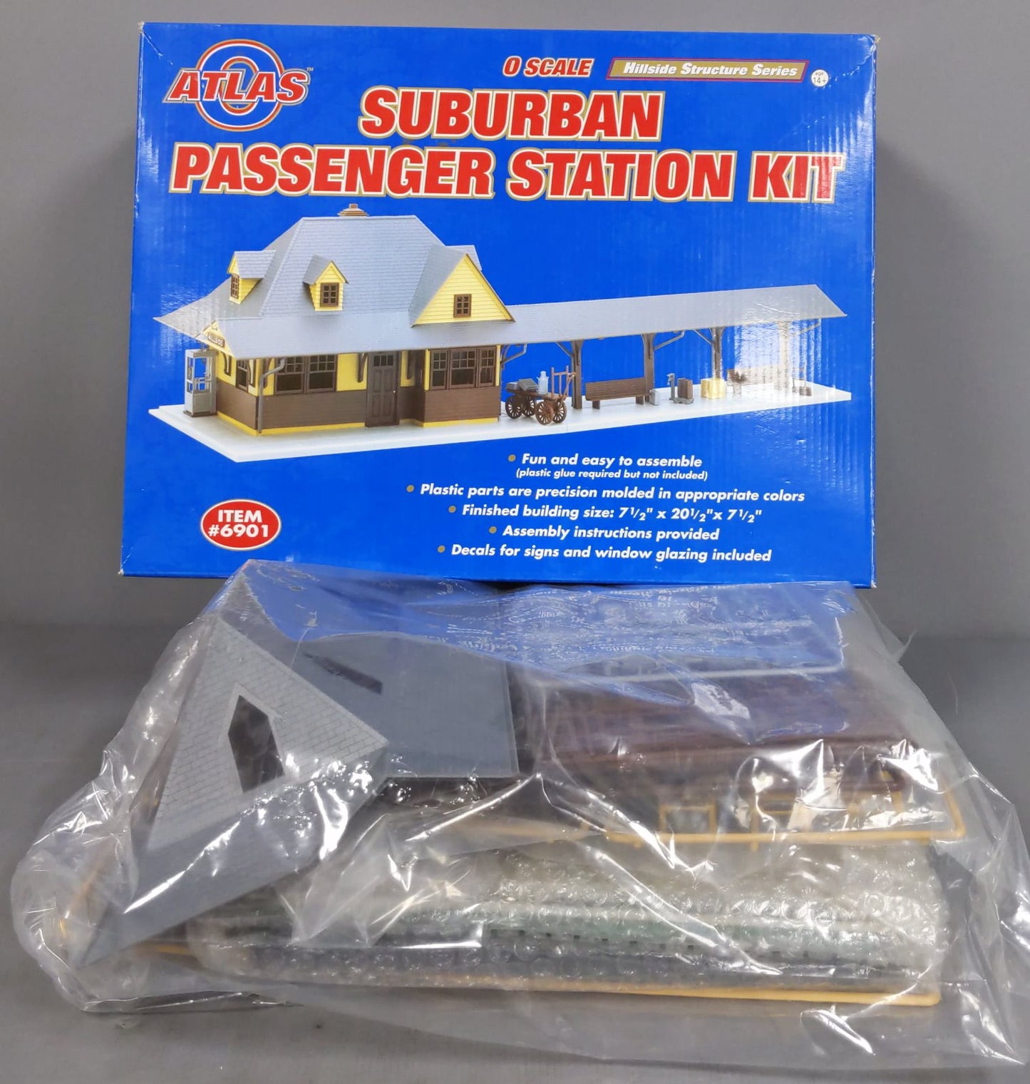 Atlas 6901 O Suburban Passenger Station Building Kit