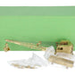 Overland 1316 HO Scale BRASS Model 40 Burro Crane EX/Box