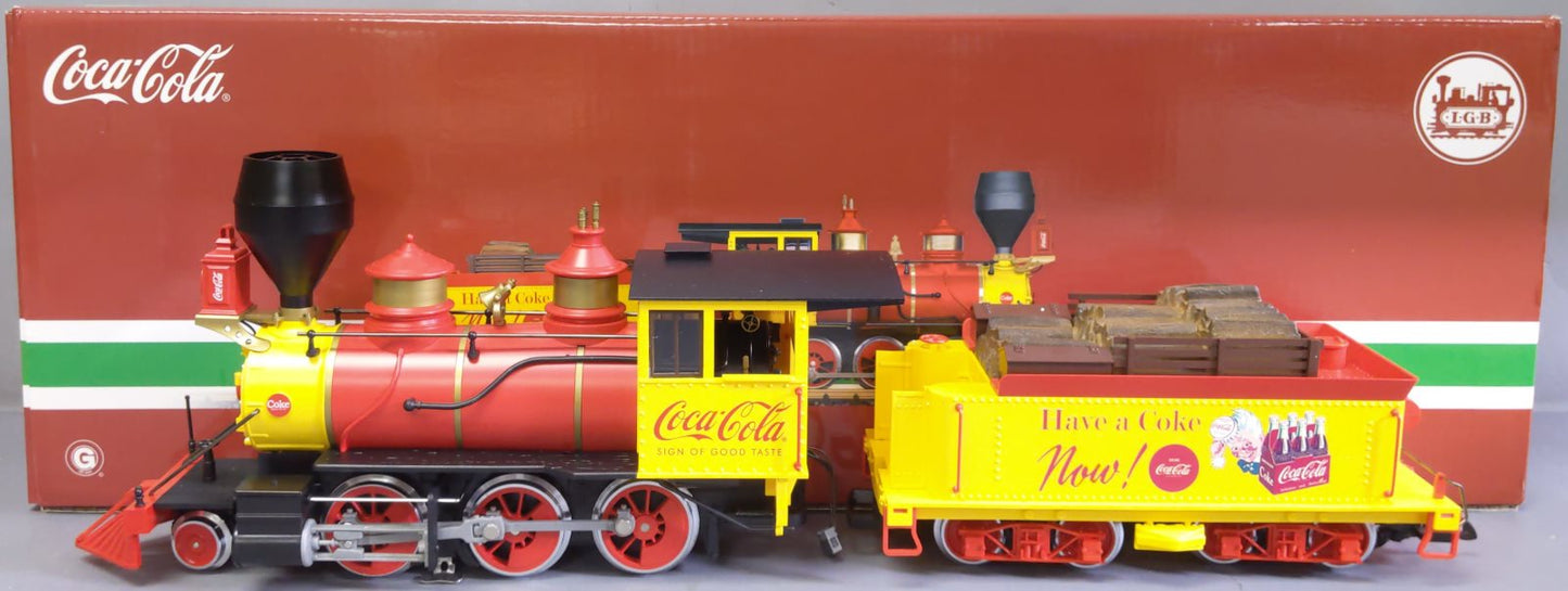 LGB 20282 G Coca Cola, Coke Mogul Steam Locomotive with DCC & Sound