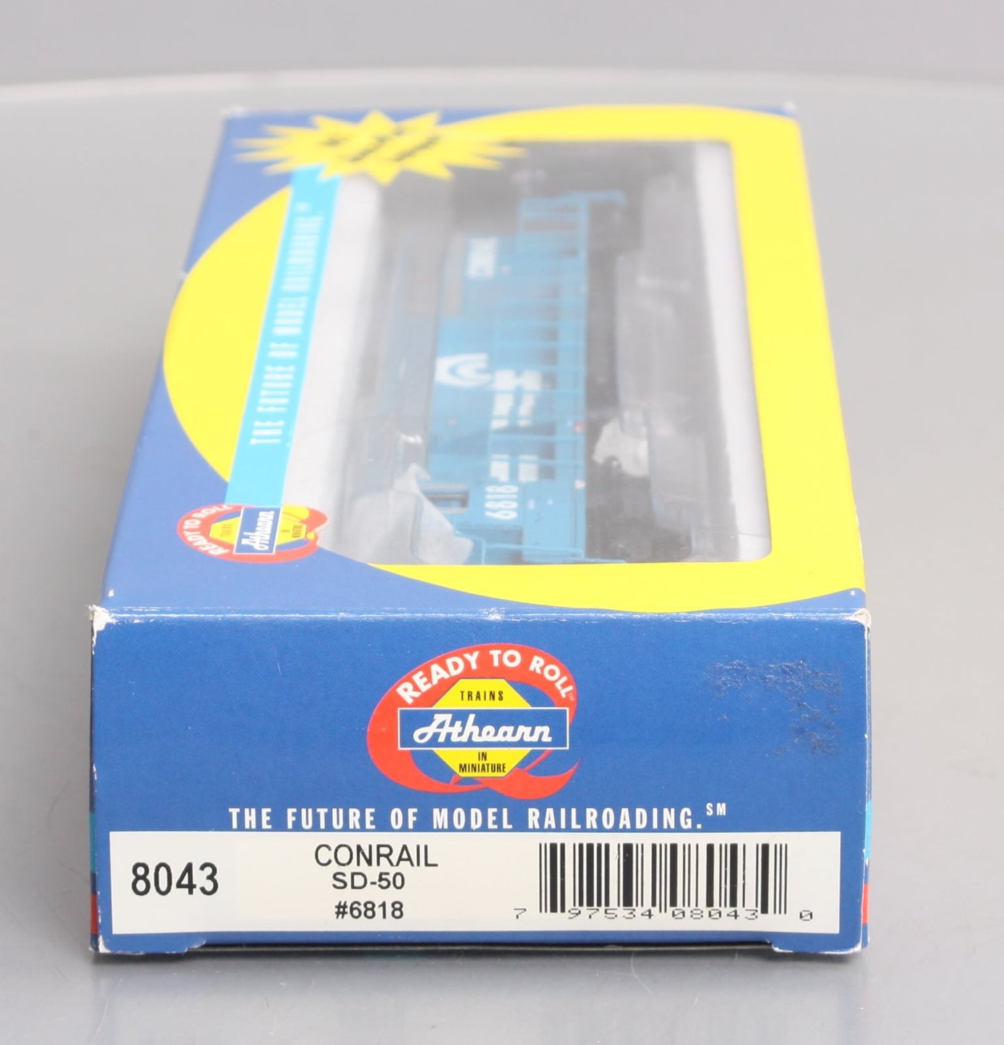 Athearn 8043 HO Conrail SD-50 Diesel Locomotive #6818 EX/Box