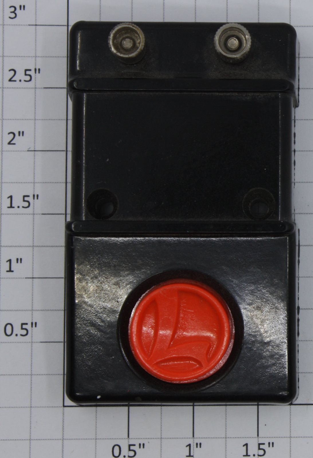 Lionel 90C O Gauge Plain Cover Momentary Control Switch Button