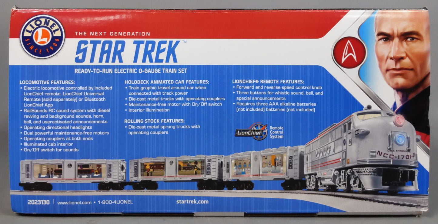 Lionel 2023130 Star Trek LionChief O Gauge Diesel Train Set with Bluetooth