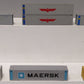 HO Assorted Intermodal Containers: APL, Maersk/Sealand, MSC [8] LN