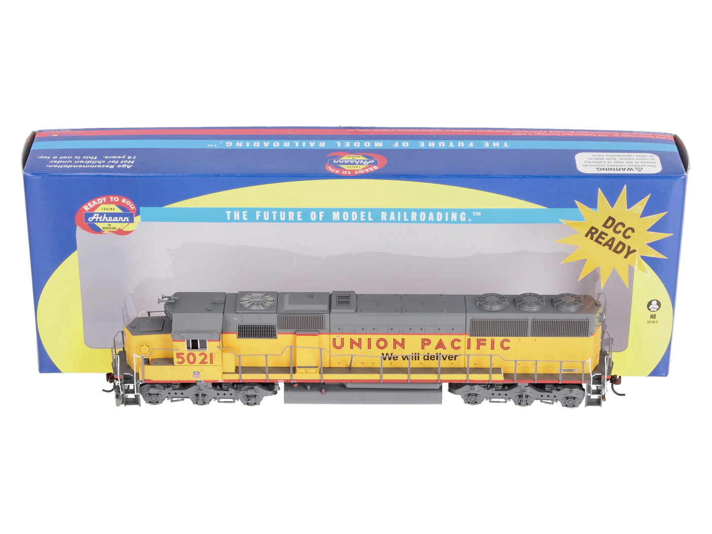 Athearn 80429 HO Scale UP SD50 Diesel Locomotive #5021 EX/Box