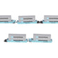 Kato 106-6191 N Maersk Gunderson Maxi-I 5-Unit Double-Stack Well Car #100010