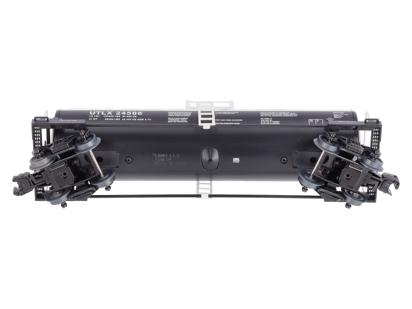 Lionel 6-82859 O Gauge Engelhard Unibody Tank Car #24586