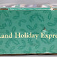 New Bright G Scale 1994 GreatLand Holiday Express Blue Train Set EX/Box