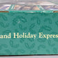 New Bright G Scale 1994 GreatLand Holiday Express Blue Train Set EX/Box