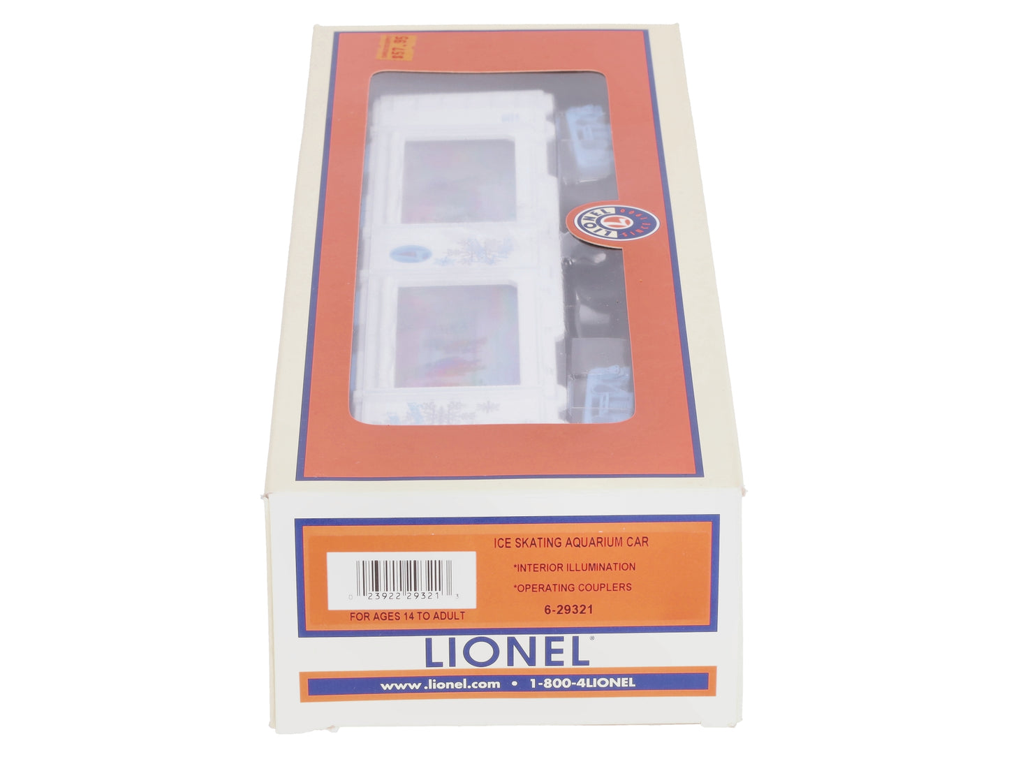 Lionel 6-29321 O Gauge Lionelville Ice Skating Aquarium Car