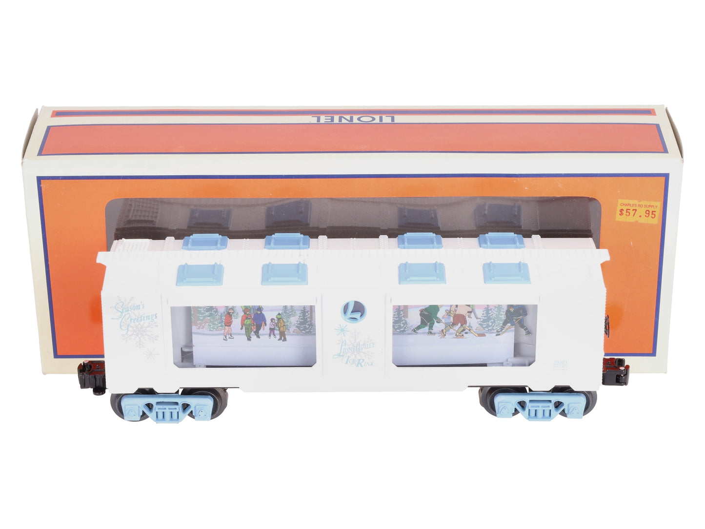 Lionel 6-29321 O Gauge Lionelville Ice Skating Aquarium Car