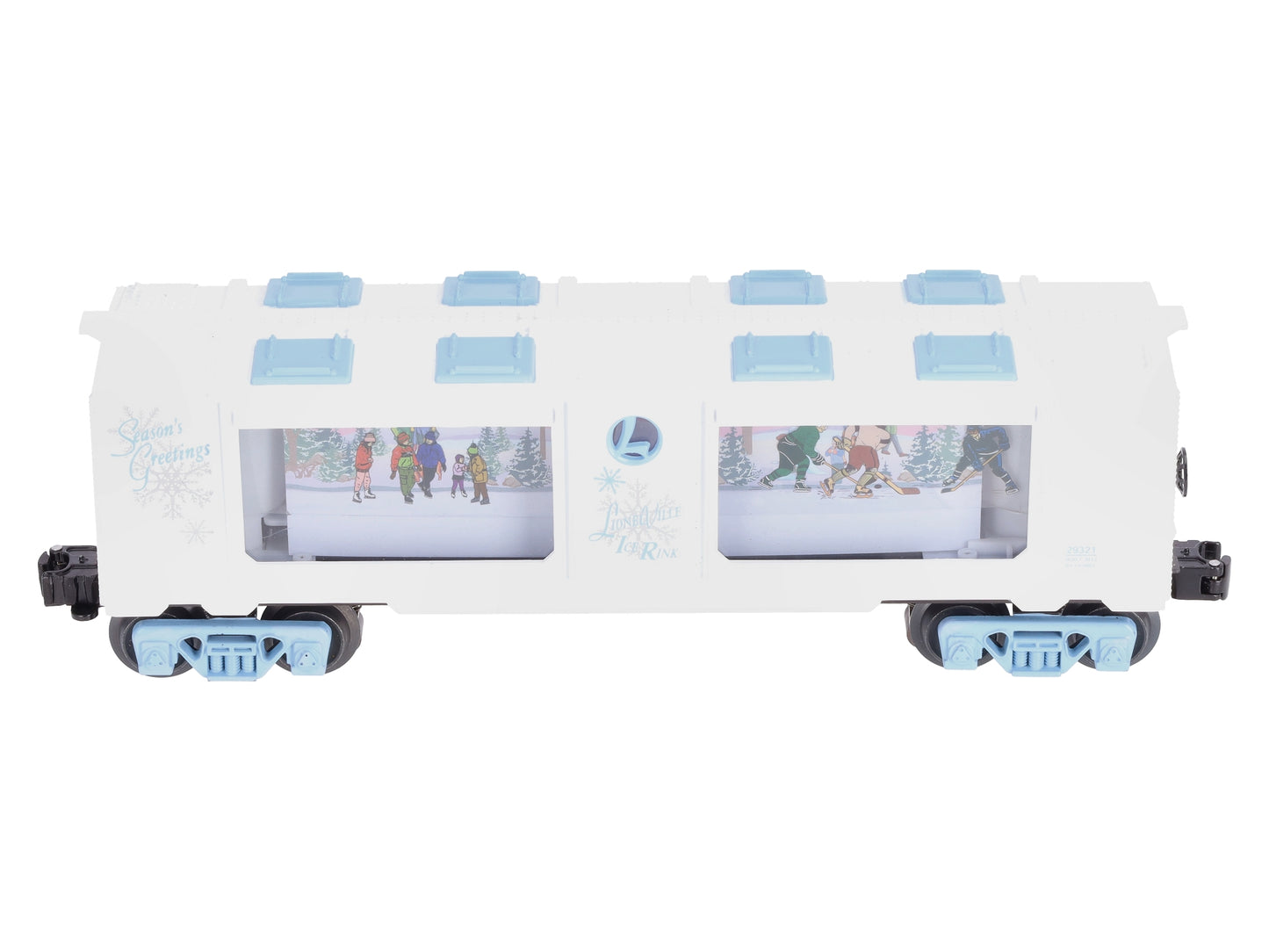 Lionel 6-29321 O Gauge Lionelville Ice Skating Aquarium Car