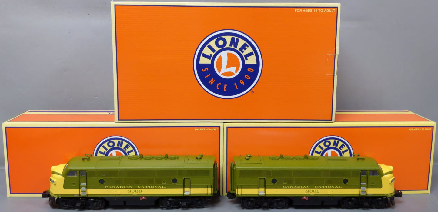 Lionel 6-34645 Canadian National Legacy F3 A-A Diesel Locomotive Set #9000/#9002