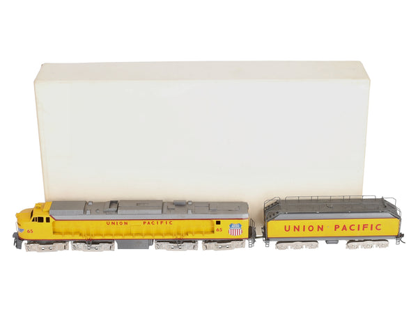 Trains, Inc. HO BRASS Union Pacific Gas Turbine W/ Tender #65 EX/Box –  Trainz