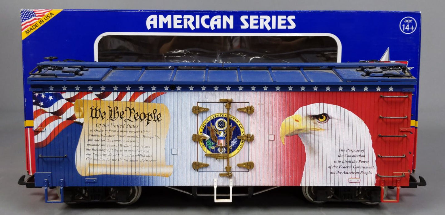 USA Trains R16498 G "We The People" Patriotic Car U.S. Refrigerator Cars