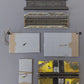 Atlas & Other N Scale Custom Assorted Buildings & Bridges [25] VG