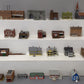 Atlas & Other N Scale Custom Assorted Buildings & Bridges [25] VG