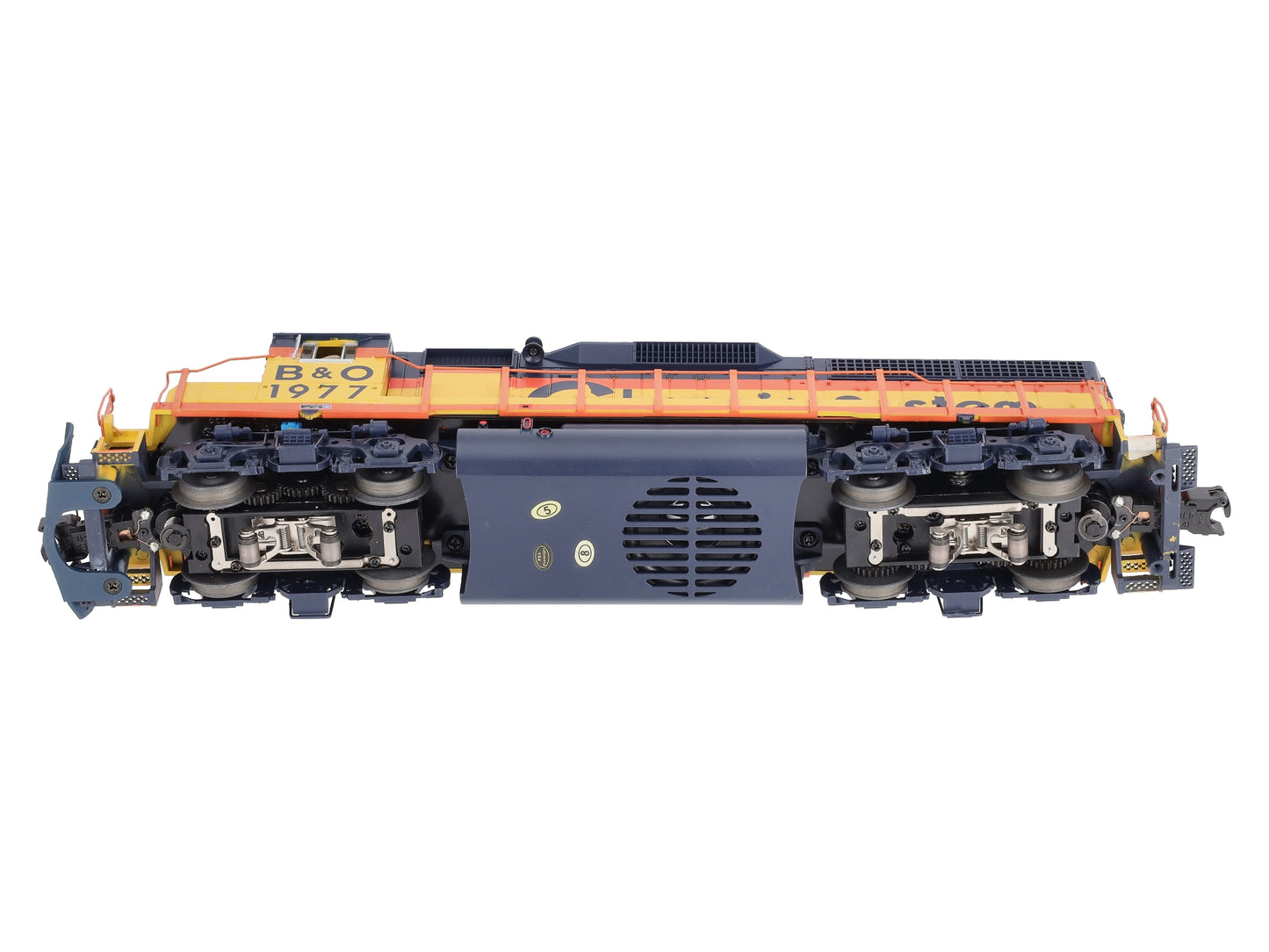 MTH 20-21026-1 O C&O Chessie GP40 Diesel Locomotive #1977 w/ PS3 EX/Box