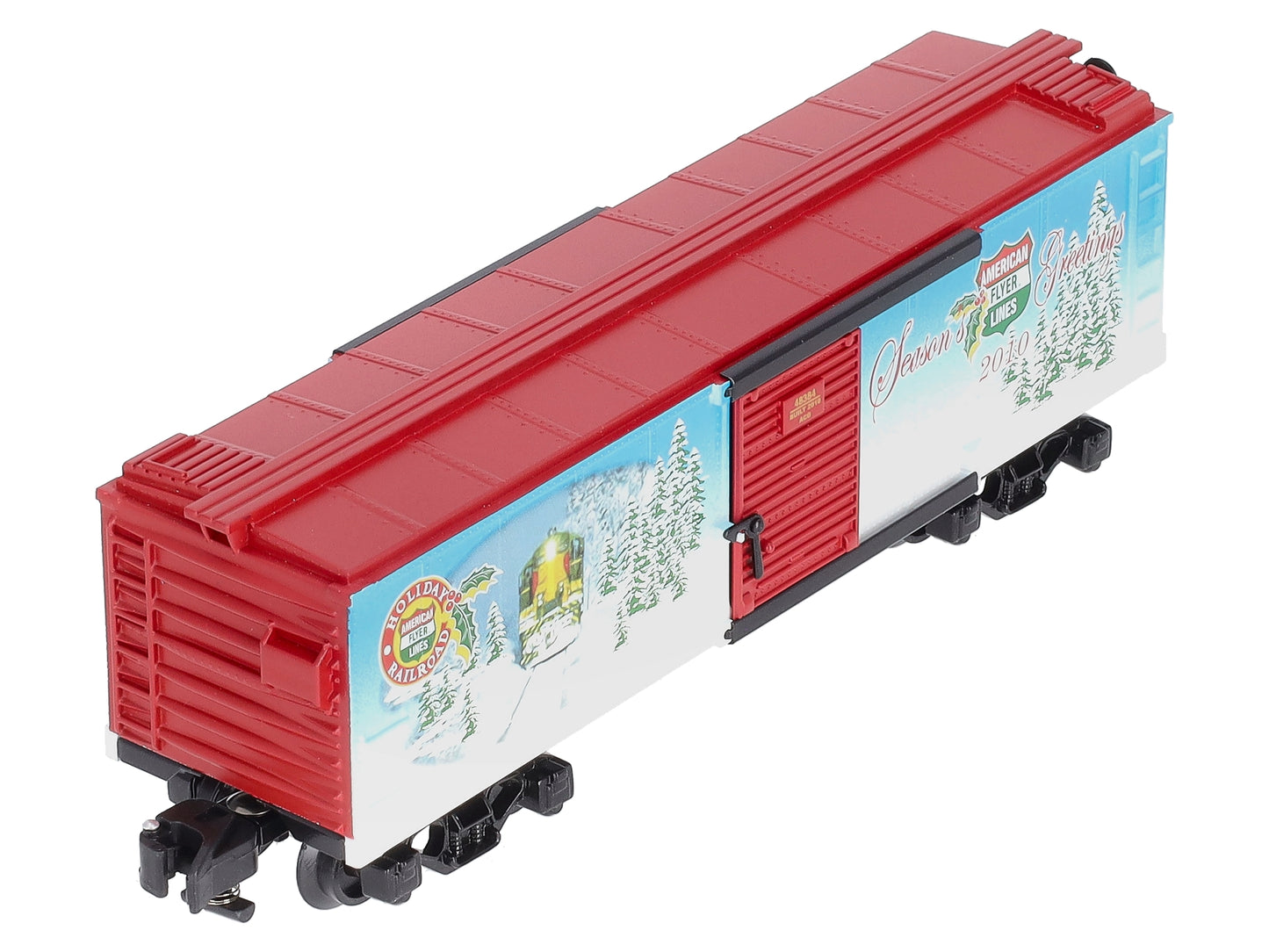 American Flyer 6-48384 S Scale Holiday 2010 Boxcar