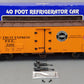 USA Trains 16506 SP/UP - Pacific Fruit Express 40' Reefer Car #2 - Metal Wheels EX/Box