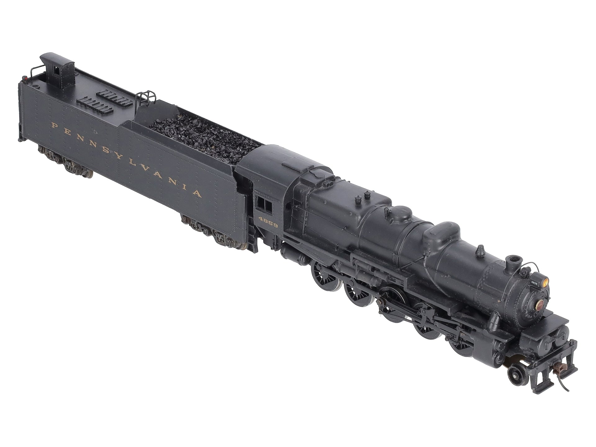 Bowser HO Scale PRR 2-10-0 Steam Locomotive w/ Long Haul Tender #4859 –  Trainz