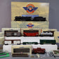 Lionel 6-31739 O Santa Fe Super Steam Freight Train Set LN/Box