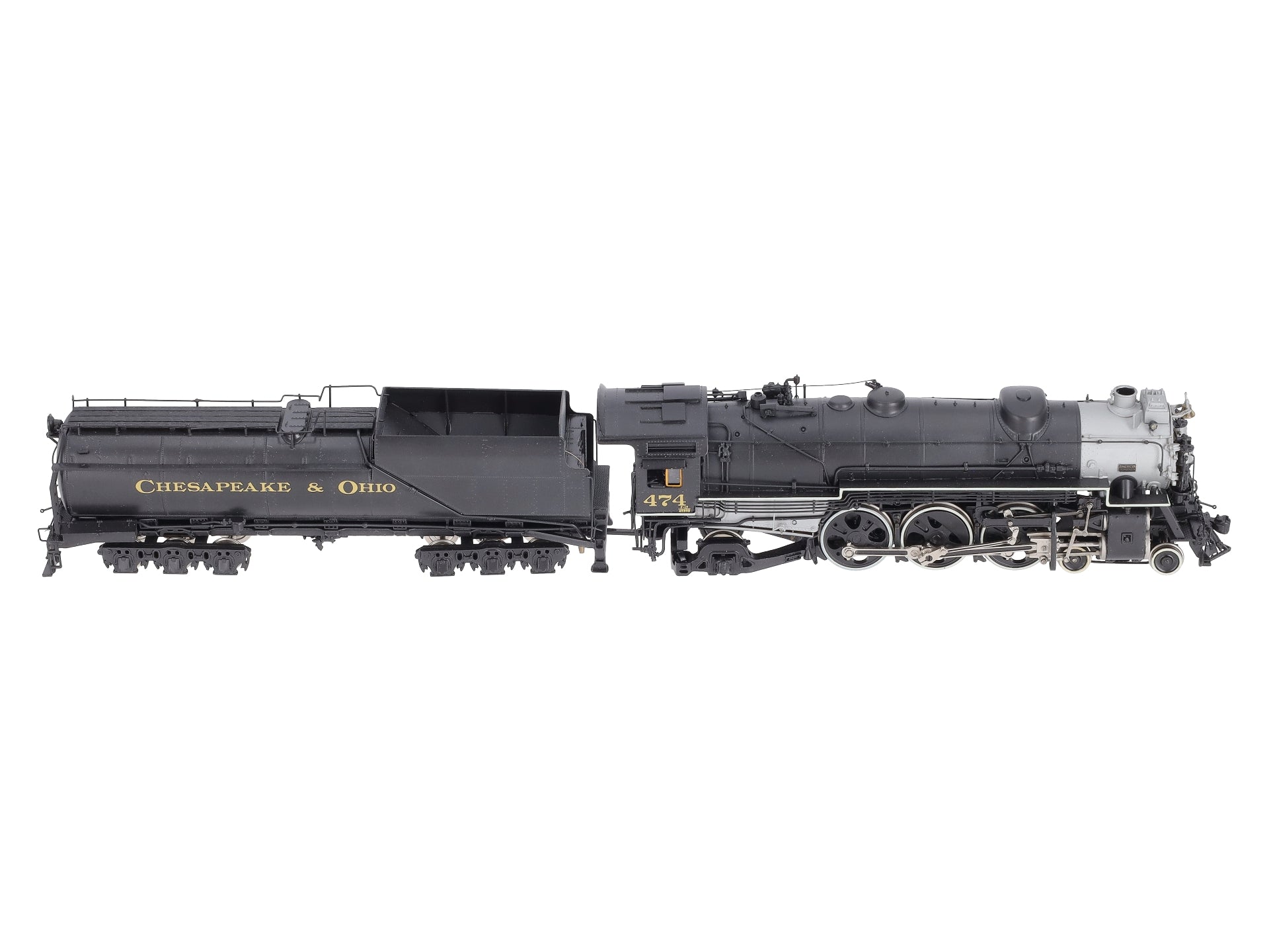 PFM United Models HO BRASS C&O 4-6-2 Class F-17 4-6-2 Steam Loco & Ten –  Trainz