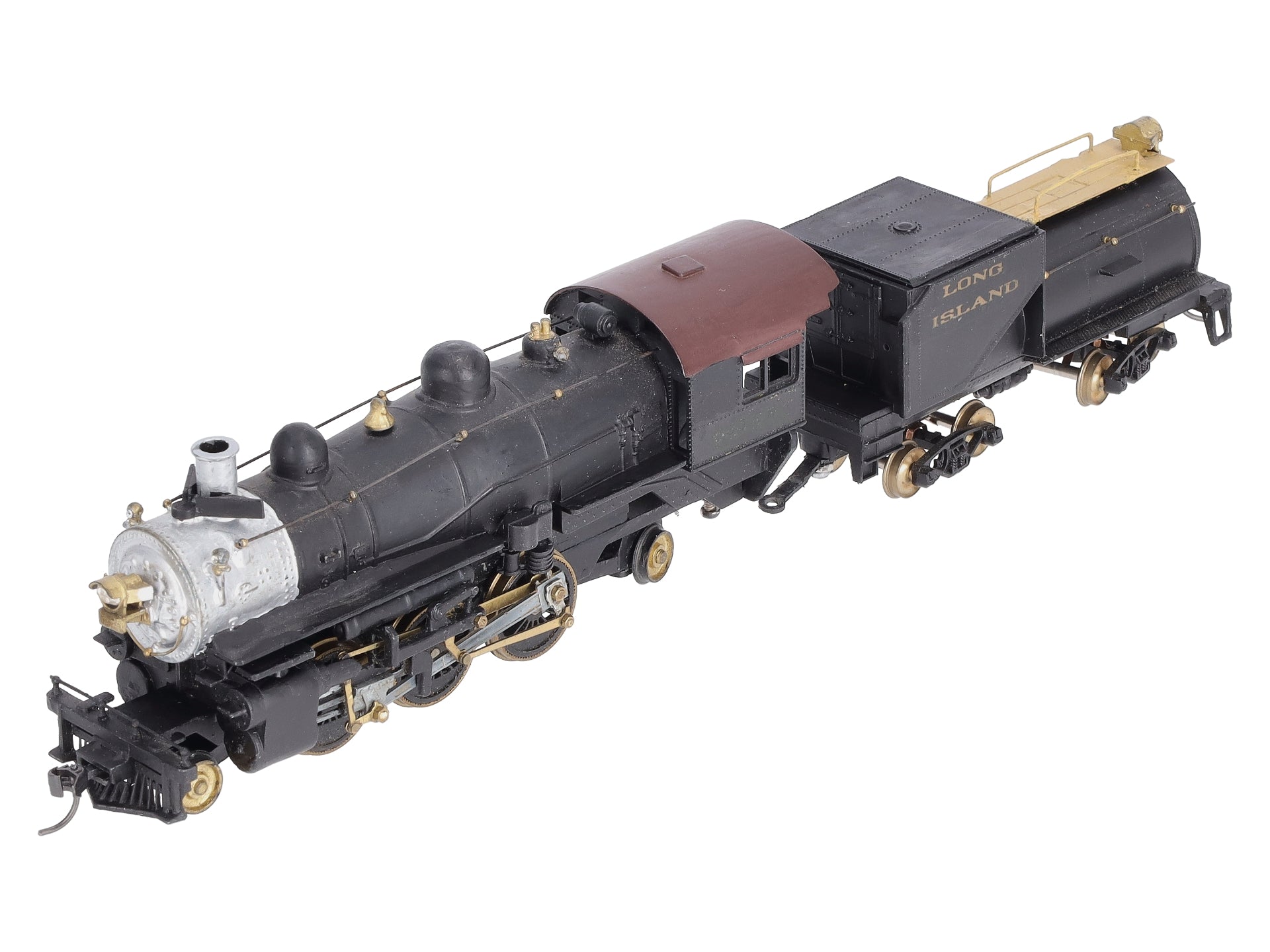 Roundhouse HO Scale Long Island 2-6-2 Steam Locomotive & Tender VG – Trainz