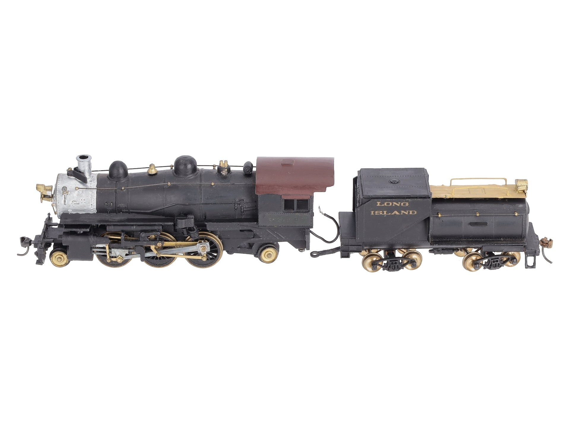 Roundhouse HO Scale Long Island 2-6-2 Steam Locomotive & Tender VG – Trainz