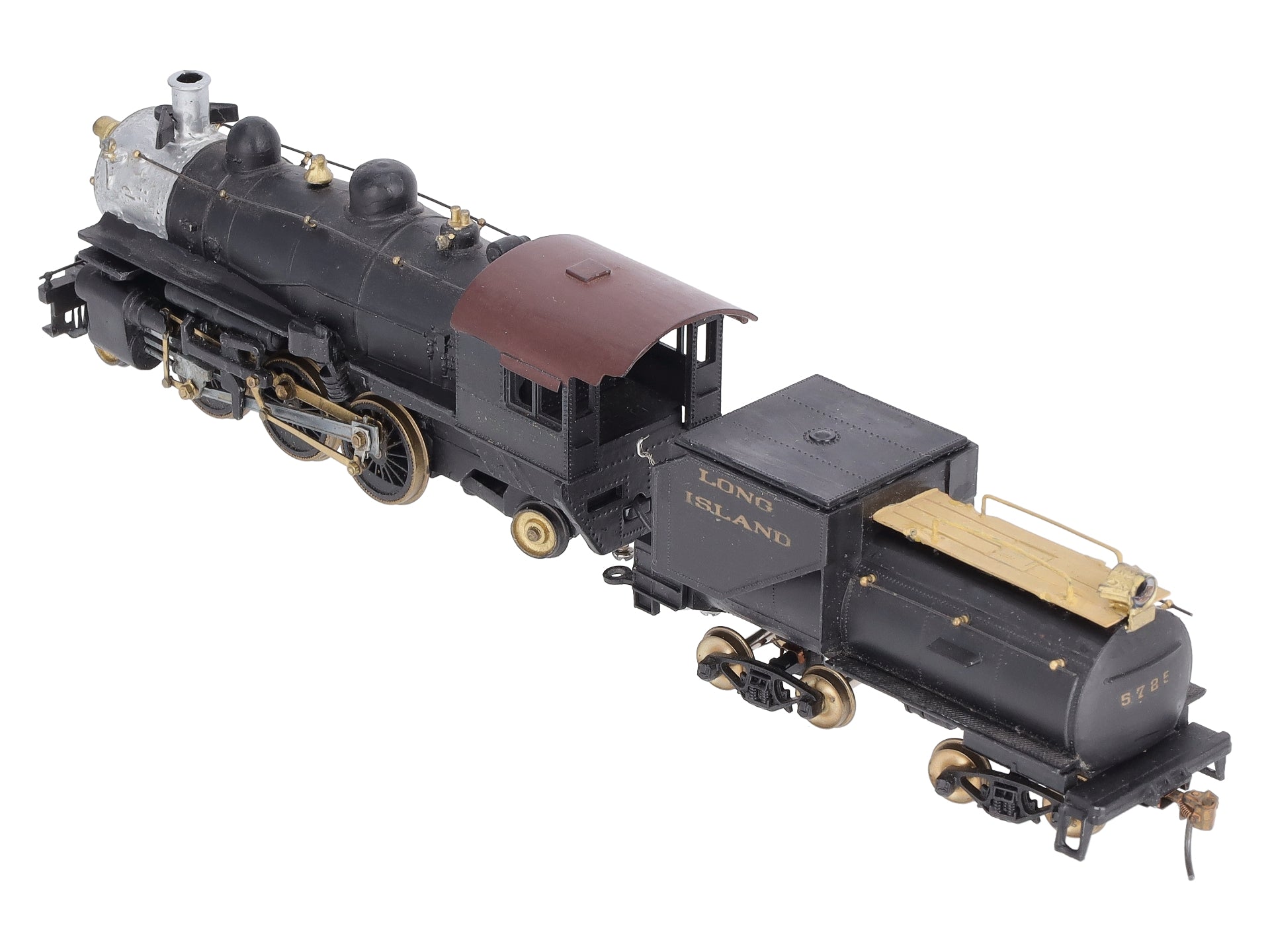 Roundhouse HO Scale Long Island 2-6-2 Steam Locomotive & Tender VG – Trainz