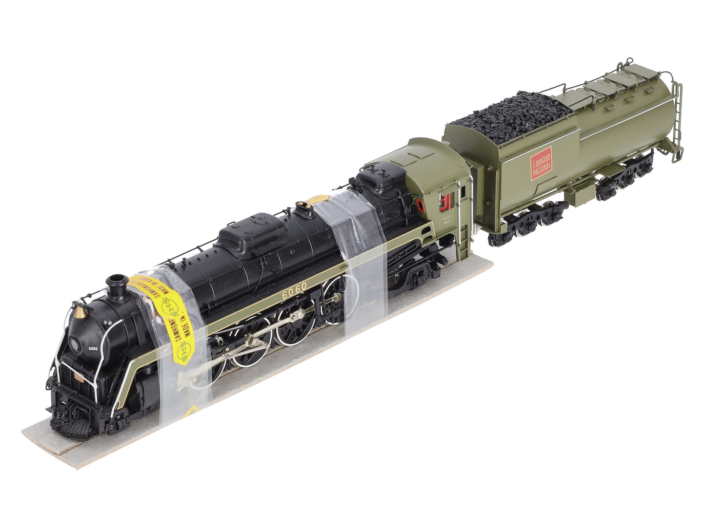 Van Hobbies HO BRASS CNR 4-8-2 Steam Loco & Tender #6060 LN/Box