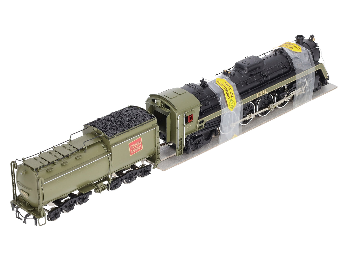 Van Hobbies HO BRASS CNR 4-8-2 Steam Loco & Tender #6060 LN/Box