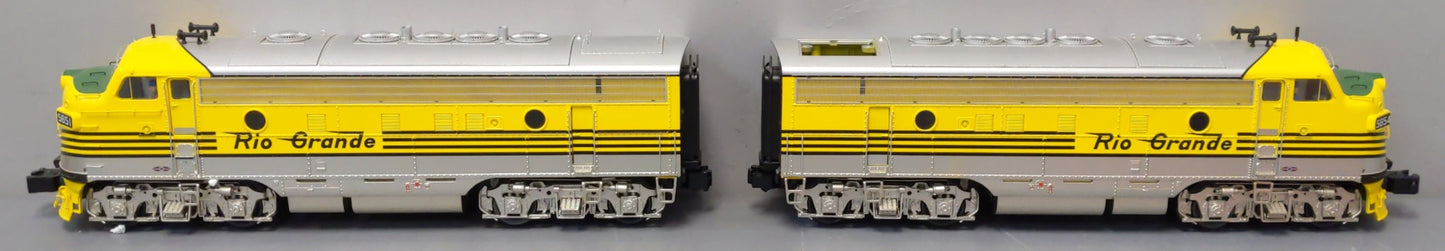 Lionel 2033270 O D&RGW F7 AA Diesel Locomotive Set #5651