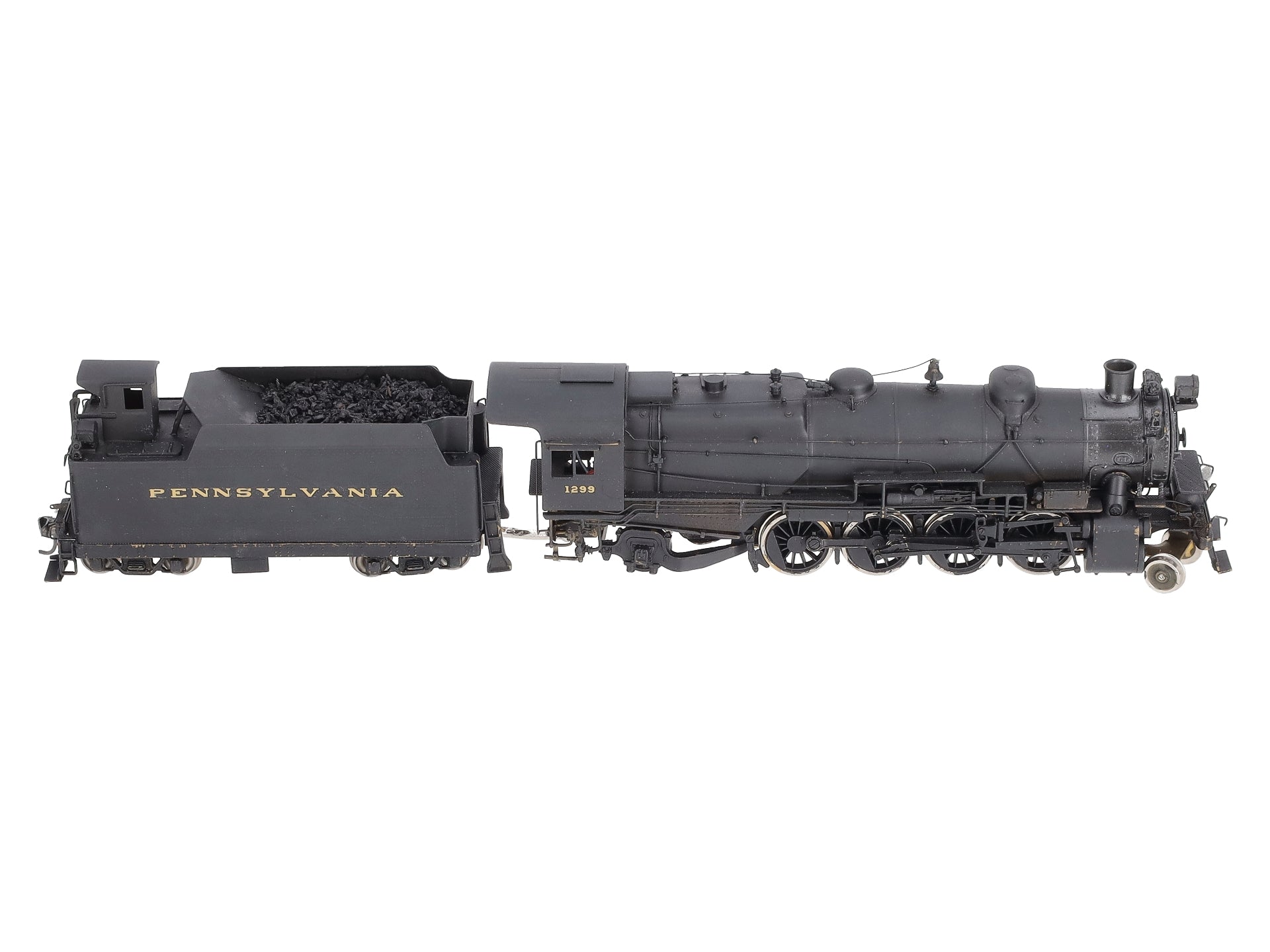 United Models HO BRASS Pennsylvania 2-8-2 L1 Steam Locomotive & Tender –  Trainz