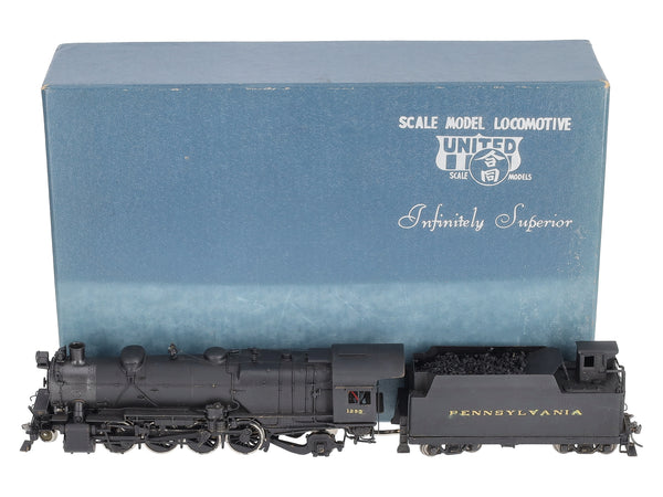 United Models HO BRASS Pennsylvania 2-8-2 L1 Steam Locomotive & Tender –  Trainz