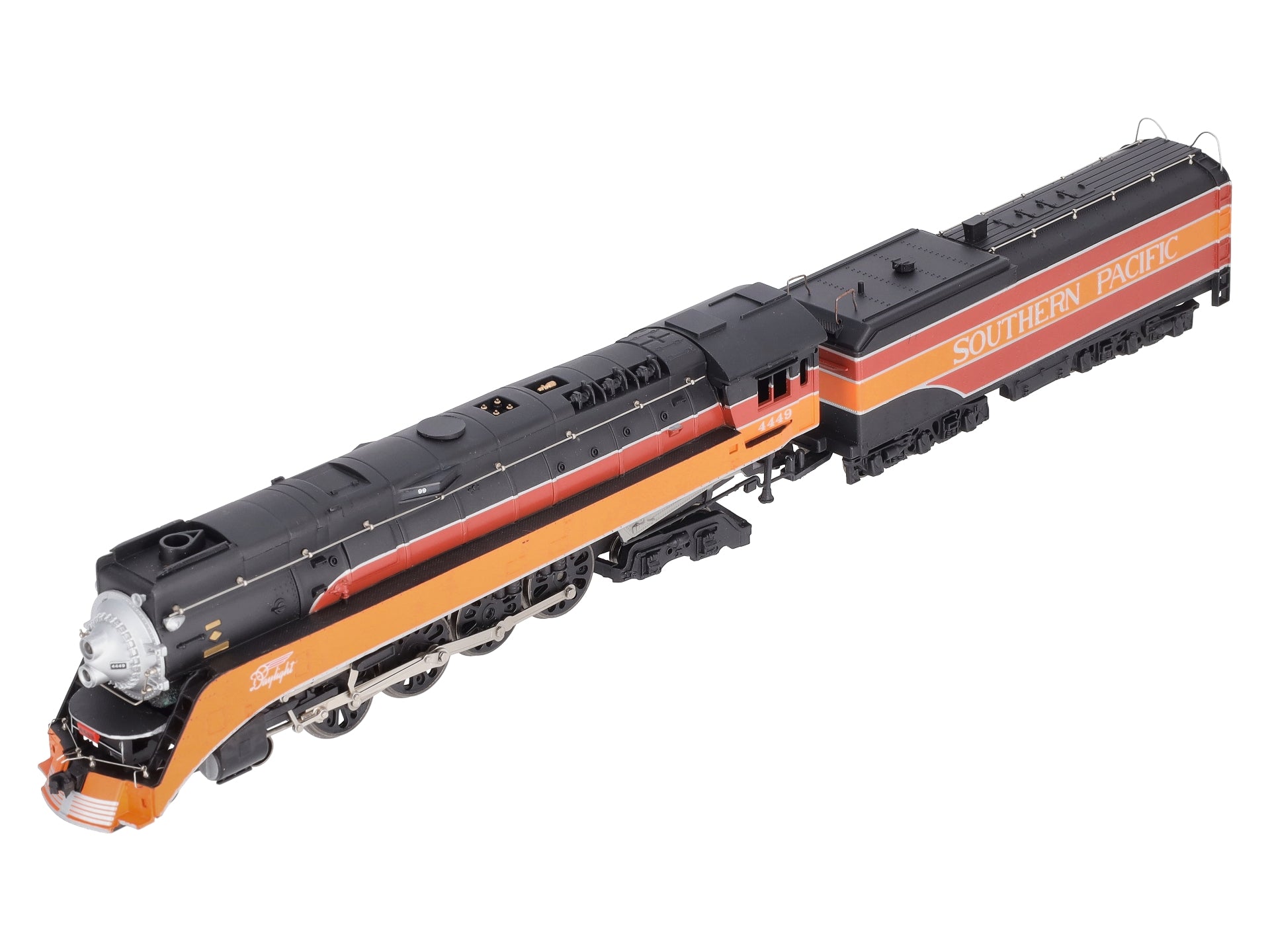 Bachmann 11301 HO Southern Pacific 4-8-4 Daylight Steam Locomotive #44 –  Trainz