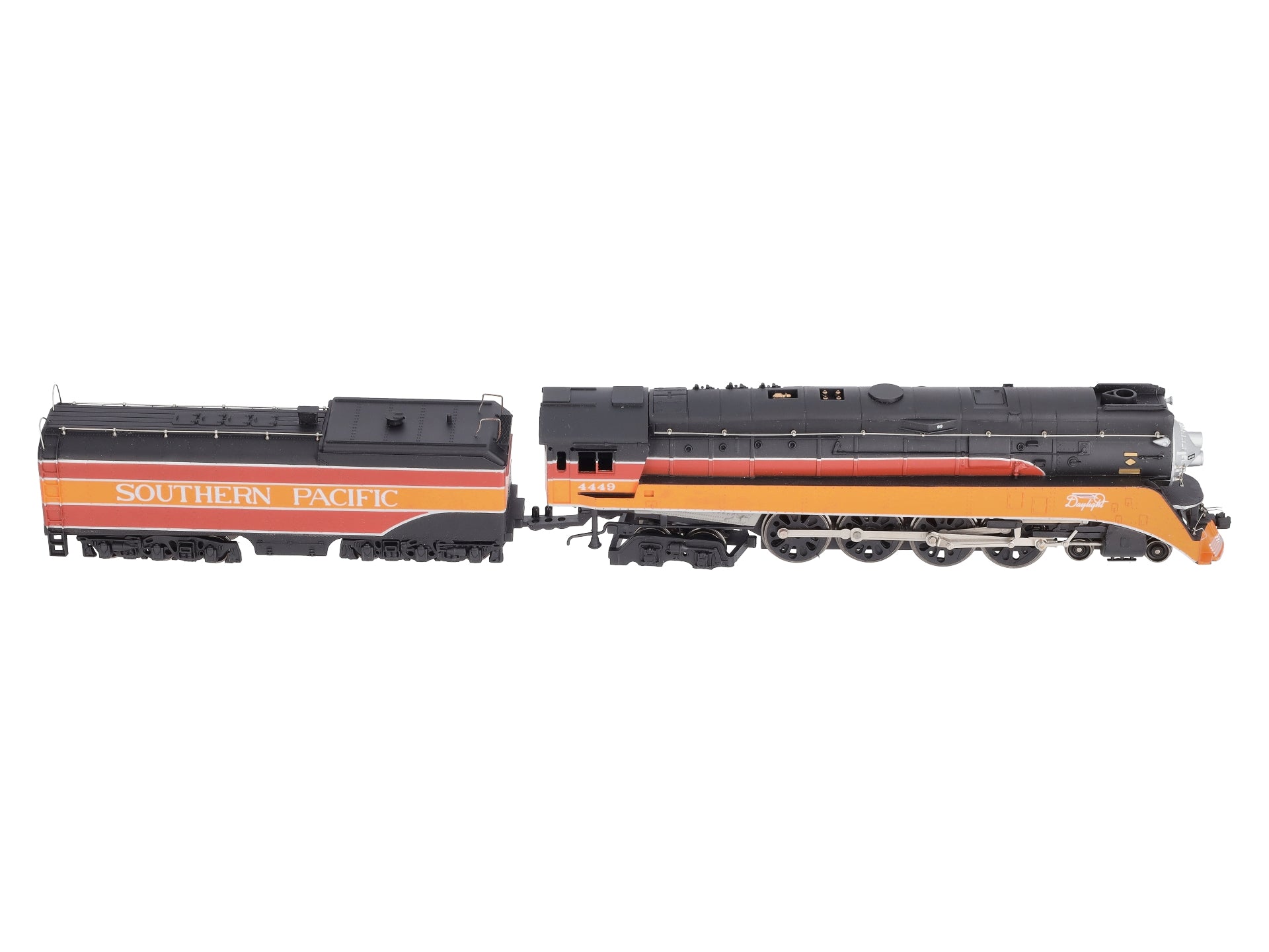 Bachmann 11301 HO Southern Pacific 4-8-4 Daylight Steam Locomotive #44 –  Trainz