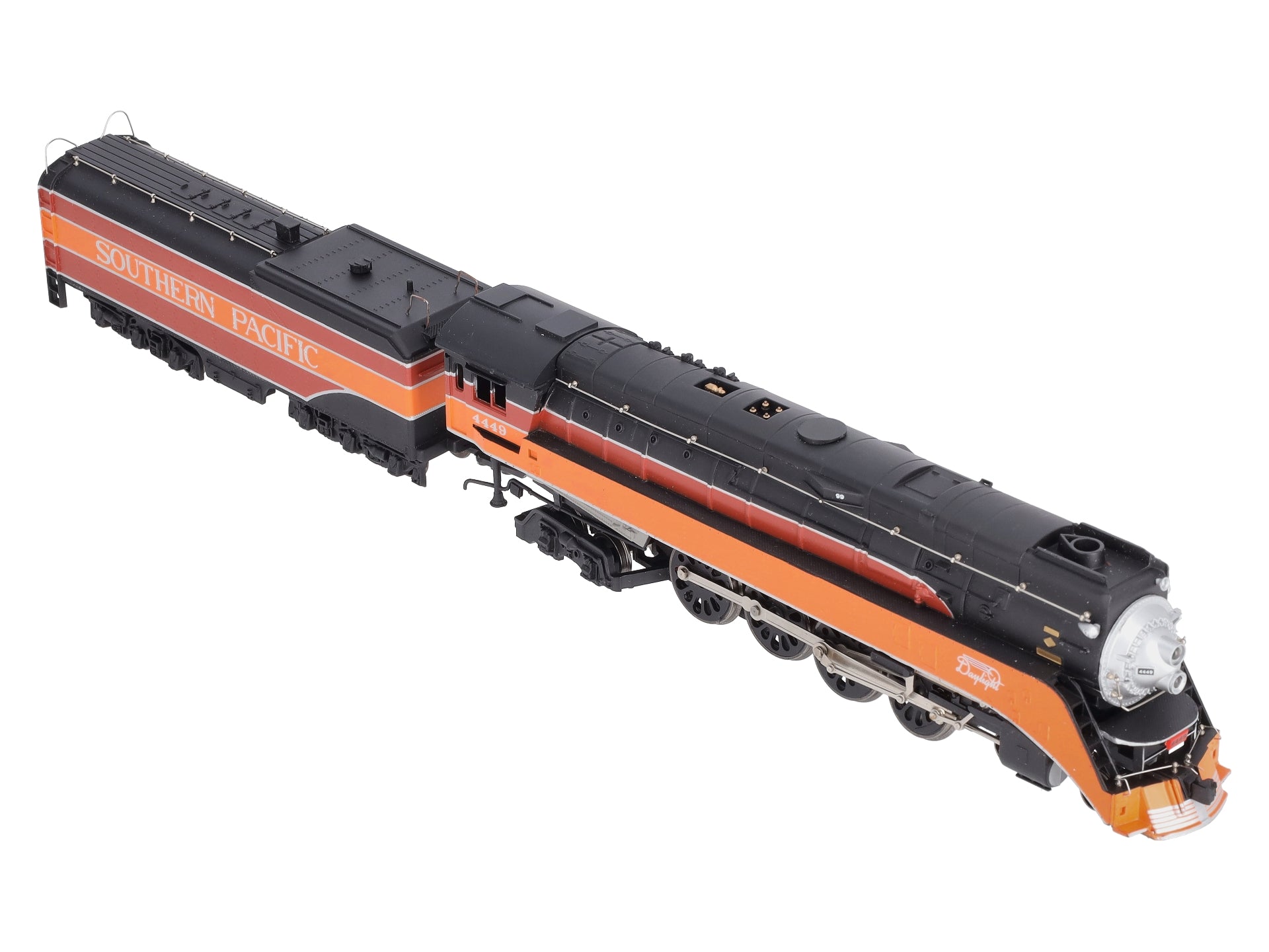 Bachmann 11301 HO Southern Pacific 4-8-4 Daylight Steam Locomotive #44 –  Trainz