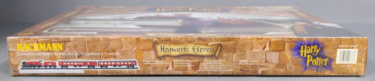 Bachmann 00638 HO Scale Harry Potter Hogwarts Express Steam Train Set MT/Box