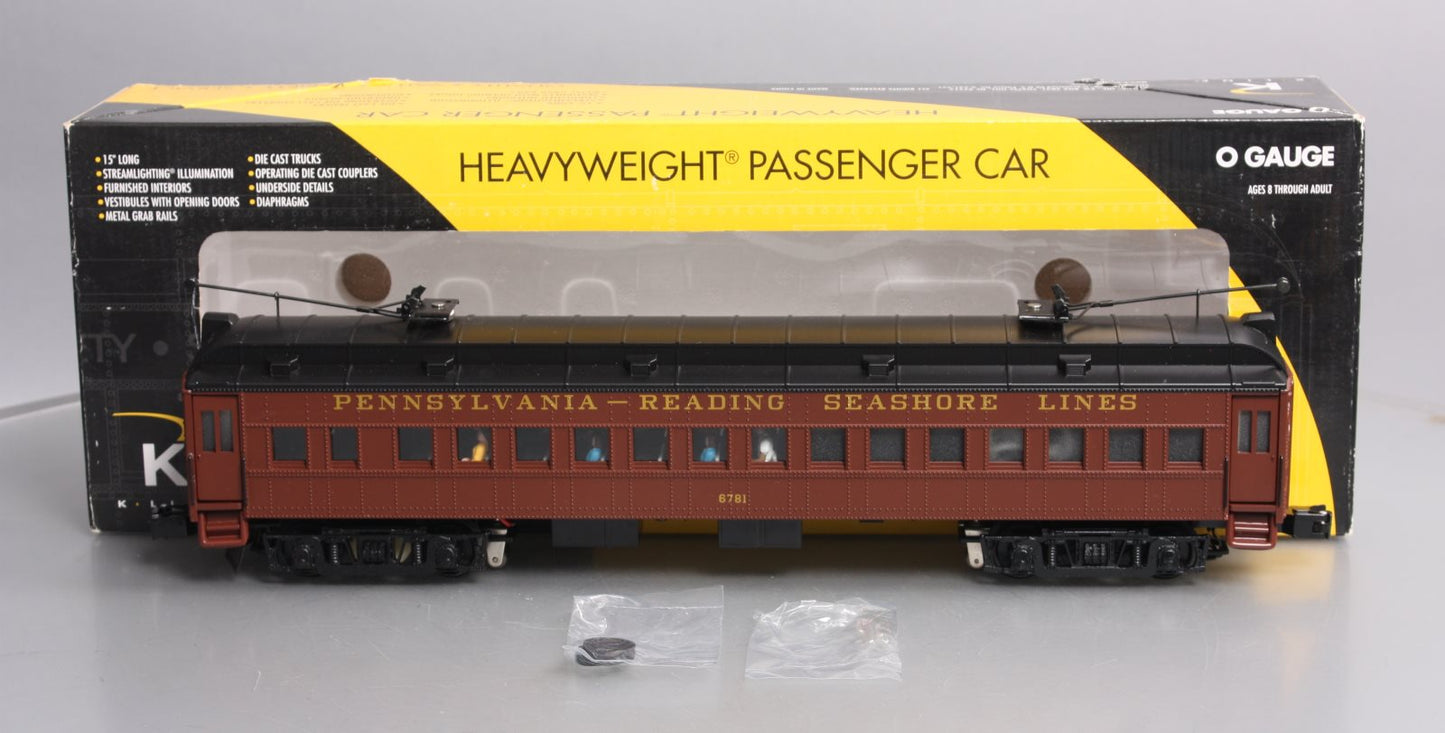 K-Line K2780-6781 O PRSL 15" Heavyweight Interurban Car #6781 EX/Box