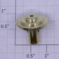 Lionel 8185101300 G Scale 0-6-0 Steam Locomotive Sand Dome Top Gold Ring