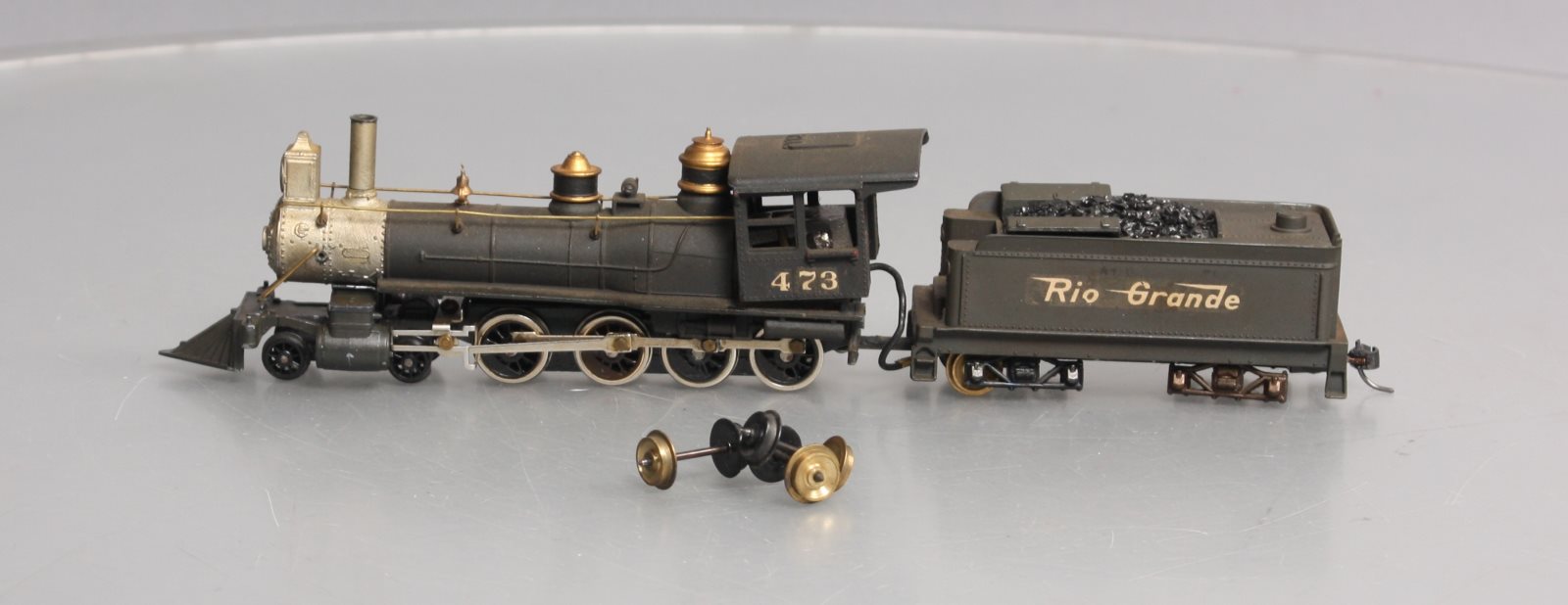 HO Tyco Mantura Sante Fe 0 4 0 high quality Train Steam Locomotive Tender as is not tested