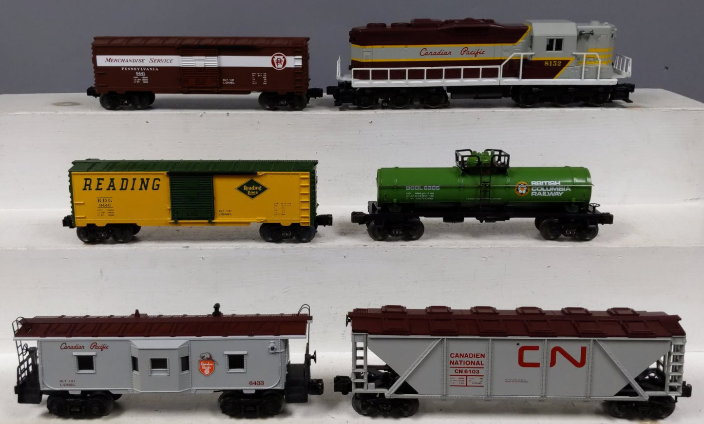 Lionel 6-1158 O Gauge Canadian Pacific Maple Leaf Limited Train Set EX/Box