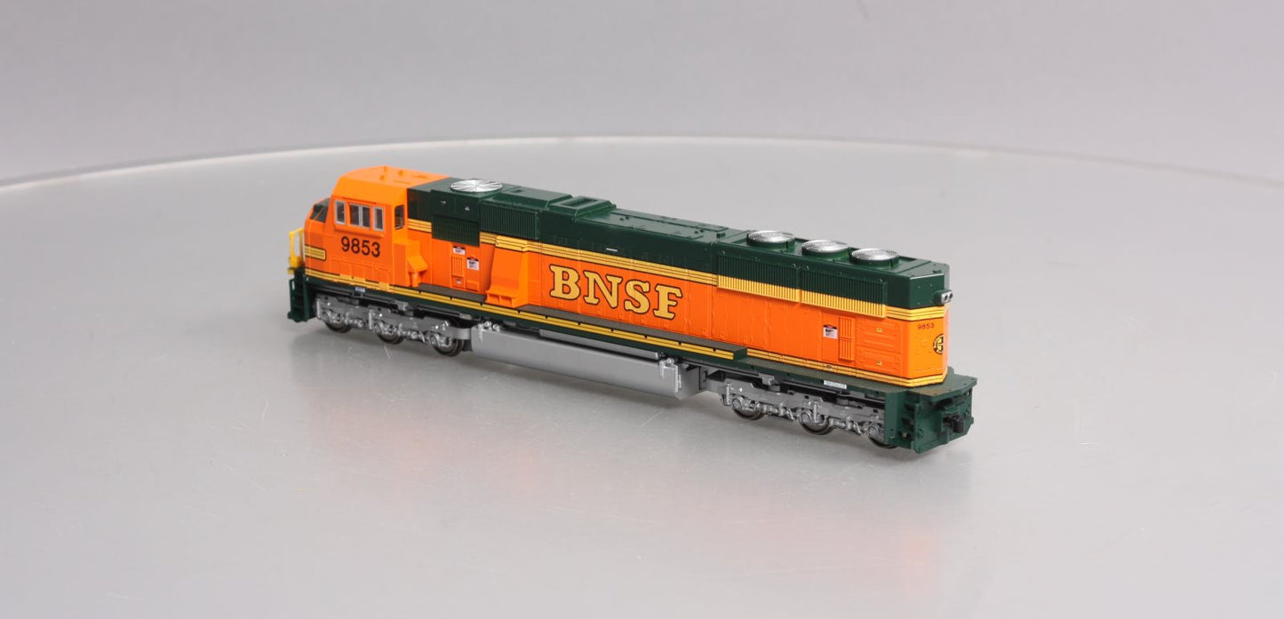 Kato 37-6404 HO BNSF Heritage ll EMD SD70MAC Diesel Locomotive #9853 EX/Box