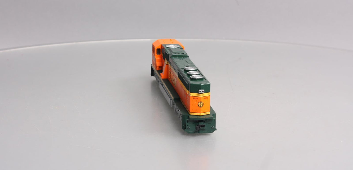 Kato 37-6404 HO BNSF Heritage ll EMD SD70MAC Diesel Locomotive #9853 EX/Box